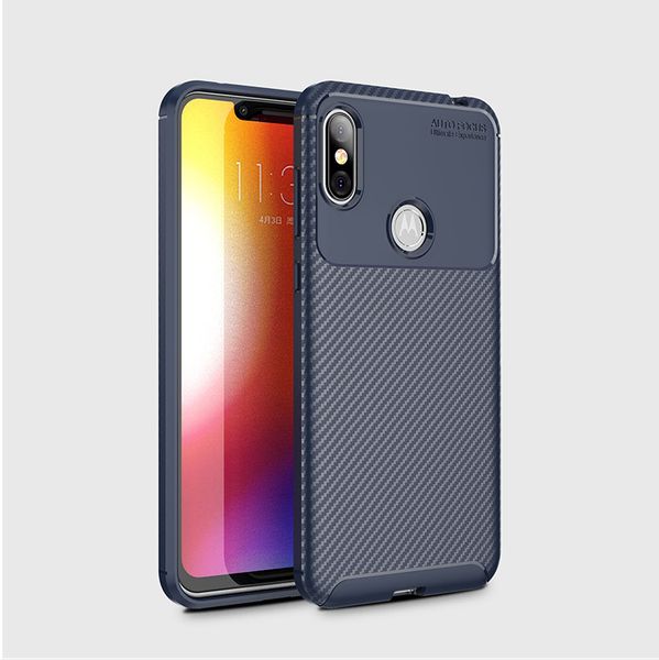 

ultra thin carbon fiber phone case for motorola moto p30 p40 note play g7 power z4 z3 e5 play one power with back cover aomor hybrid case