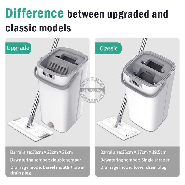 

magic cleaning mop hand mop with bucket floors squeeze flat mop with water home kitchen floor cleaner wmtbmr comb2010