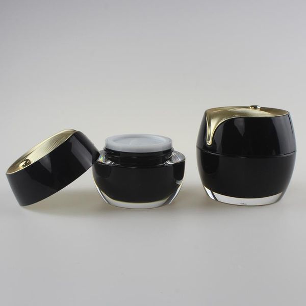 

storage bottles & jars black/white 50g fancy cream jar,acrylic cosmetic empty container