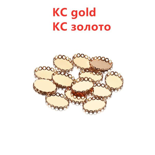 

20pcs/lot 13x18 18x25 mm oval cabochon base setting blank brooch tray double lace base for diy jewelry making supplie accessorie wmtilp