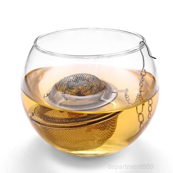 

stainless steel pot infuser sphere mesh tea strainer ball supplies owd2593