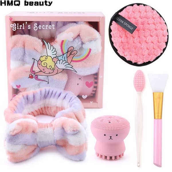 

beauty skin care set wash face silicone small ocs facial cleansing brushes exfoliating blackhead mask remover skin care tool