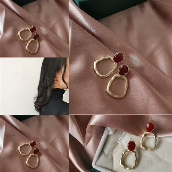 

fgq stainless for punk ear studs steel men round beautiful white cubic helix studs earring zircon stainless steel huggie earring tragus, Golden