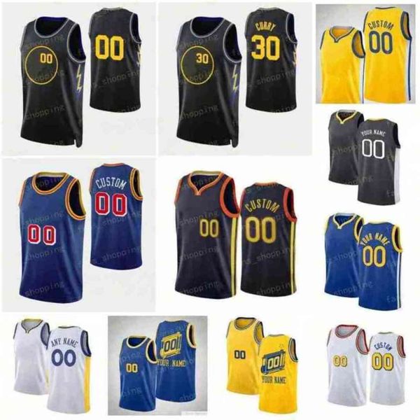 

custom printed 75th basketball jerseys 30 stephen 00 jonathan curry kuminga 22 andrew 11 klay wiggins thompson 33 james 23 draymond wiseman, Black;red