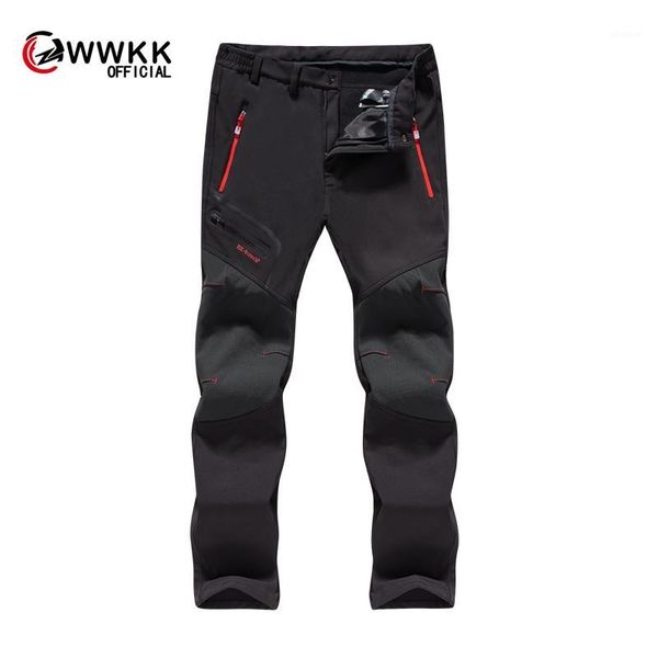 

women men winter waterproof fish ski warm softshell fleece hiking outdoor jackets trekking camp pants climb oversize trousers1, Black