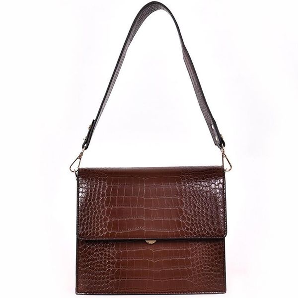 

shoulder bags female bag trend stone pattern small square simple wild fashion messenger women handbags