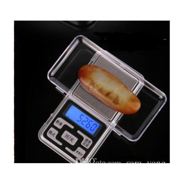 

200 pcs electronic lcd display scale mini pocket digital scale 200g*0.01g weighing scale weight wmtdui dh_seller2010