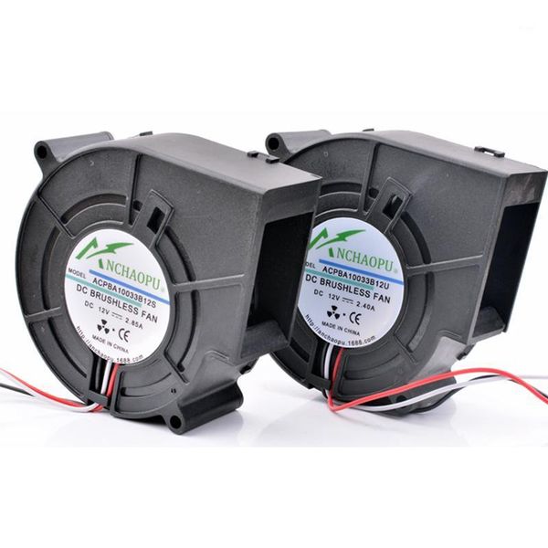 

fans & coolings brand original ba10033b12u ba10033b12s 97Ã97Ã33mm dc12v 2.40a 2.85a high-speed oven exhaust centrifugal turbo blower1