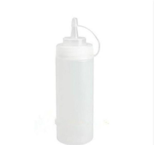 

wholesale- 1 piece 8oz 12oz 16oz 24oz kitchen plastic squeeze bottle dispenser 8oz for sauce v bbyeju bdesports