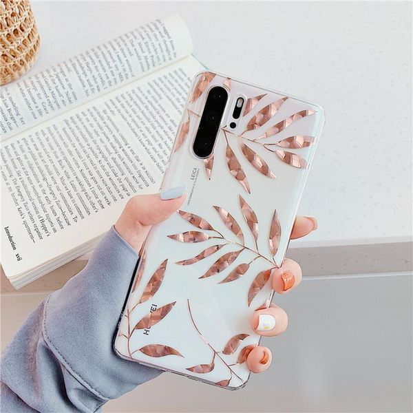 

телефон flykylin для huawei p20 p30 lite задняя крышка для huawei nova 3 3i 3e 4 4e 5 розовое золото сосна wmtbrv