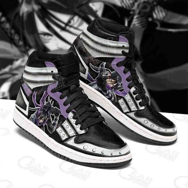 

one punch man sonic sneakers anime custom sho, Black