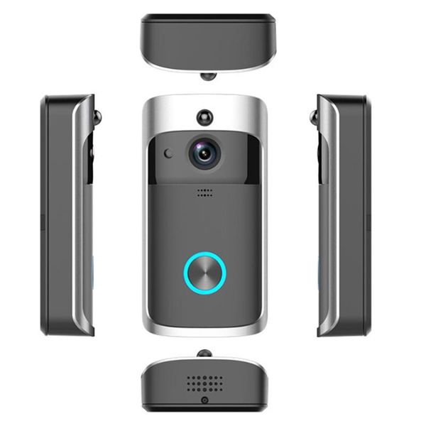 

smart wifi video intercom doorbell multi-function remote viewing mobile alarm door bell for home wireless security camera