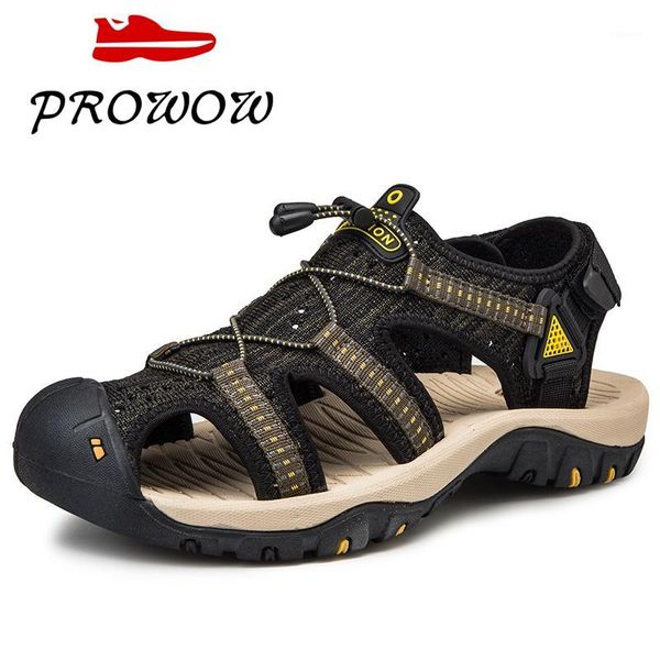 

new mesh men roman sandals soft fisherman summer casual shoes water men beach sandalias water fashion outdoo sneakers size 38~471, Black