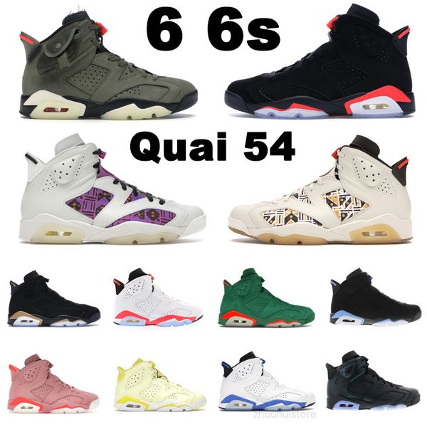 

6 6s jumpman basketball retro shoes sail brown black infrared 23 white sport blue unc hare women mens trainers outdoors sports sneakers