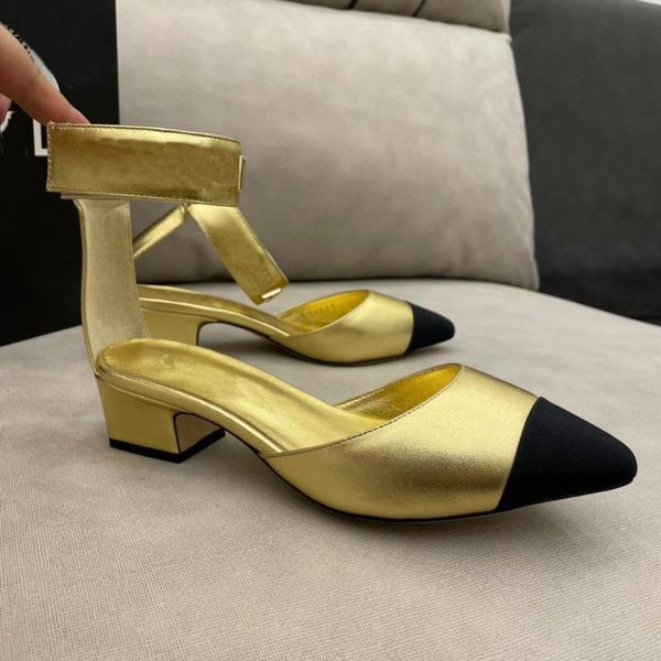 

sandals elegant genuine leather women's summer shoes mixed color high heels women 2021 ankle strap party wedding woman, Black