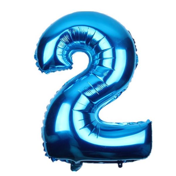 

1pcs 16 inch blue rose red number balloons happy birthday wedding party happy new year decoration wmtwto