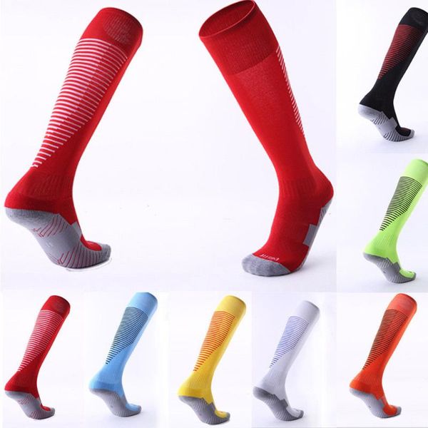 

socks sports hockey soccer long knee high training mens boys kids, Black