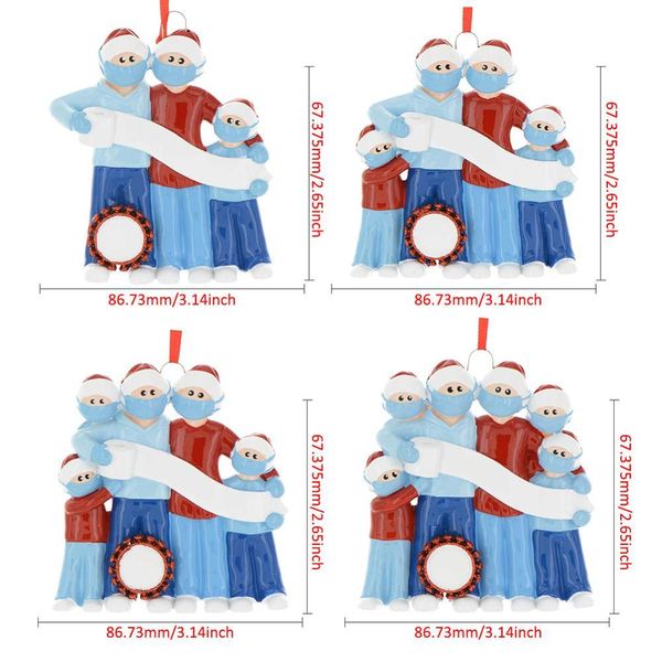 

рождественская елка орнамент 2020 с рождеством рождество рождественское дерево висит украшения семьи персонализированный декор рождественски