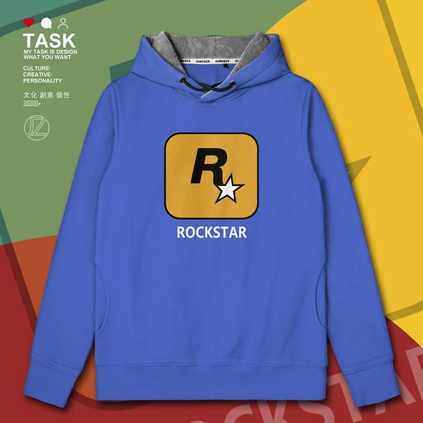 

task game company r star man hooded sweater men and women autumn winter plush ins coat hoodie 01-0004