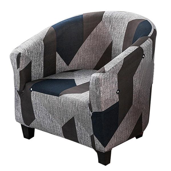 

chair covers home stretch removable furniture protector dustproof sofa washable geometric pattern el slipcover armchair