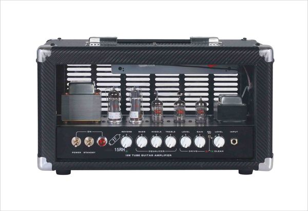 

custom grand amp head 15w preamp jj 12ax7*3 power tubes el84*2 effect loops