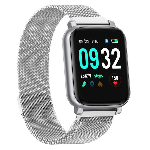 

2020 new color touch f1 smart bracelet ip68 waterproof sports watch gift