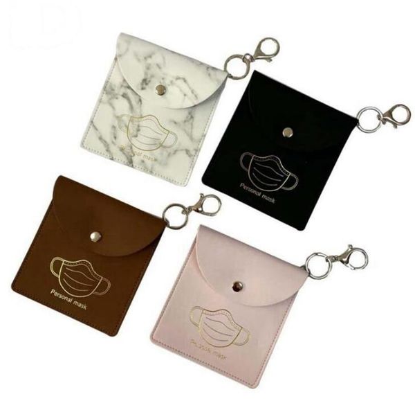 

сумка pu кожа маска для хранения сумки переносных девушек брелоки holder пыла маски крышка карта аксессуары 4 дизайна dhb2996