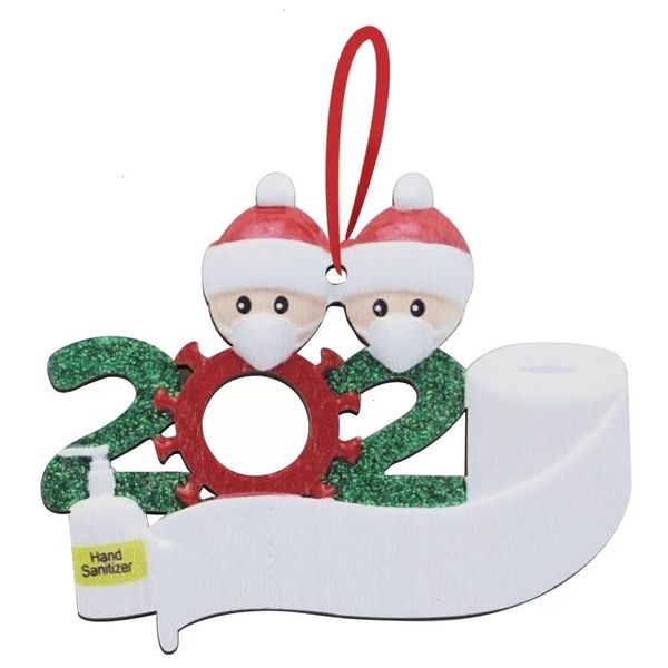 

factoryhanging tree diy face ornament mask snowman mpvw2020 pendant pvc christmas decoration family 2/3/4/5smzd u026
