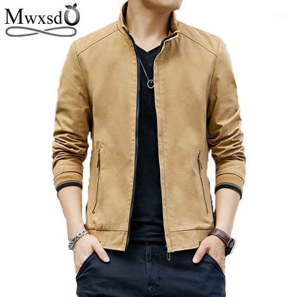 

men's jackets autumn men fashion casual cotton jacket and coat plus size m-4xl mens outerwear elegant jacket1, Black;brown
