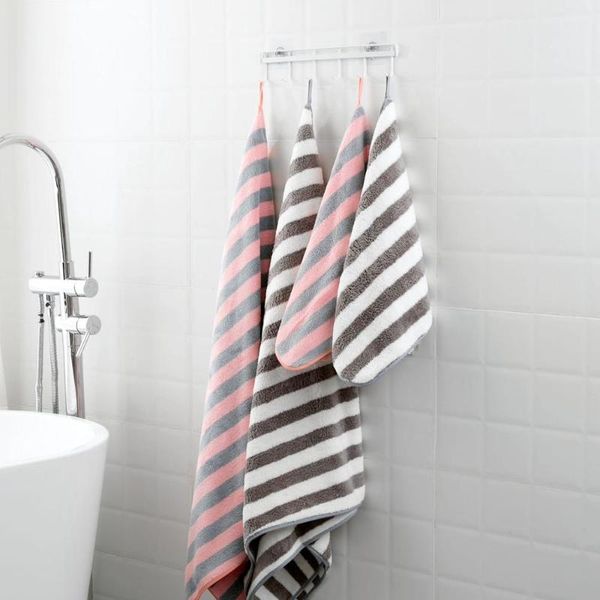 

super absorbent large microfiber towel soft shower towels bathroom face/bath/hair towel beach thick blanket for kids