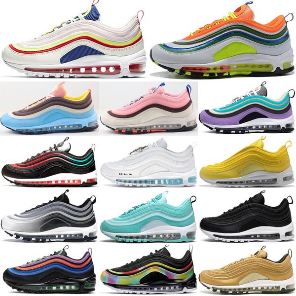 

sean wotherspoon 97 mens running shoes vintage mosaic game royal jesus triple white black silver bullet women sports trainers men sneakers