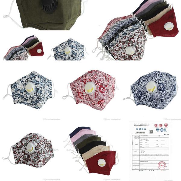 

dhl mask face pm2.5 masks reusable anti-dust washable valve protective cotton face masks cgnth jtu1