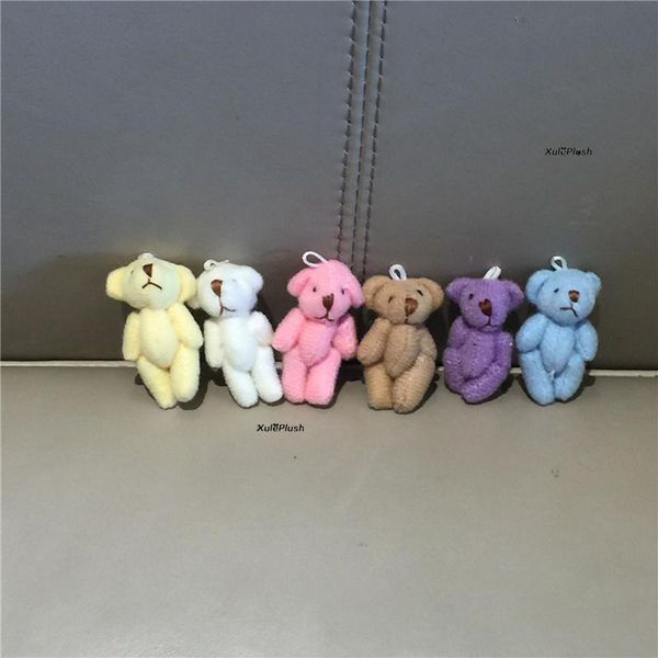 

small 6colors 3.5cm bear plush stuffed toy doll decor accessories plush toy doll small 6colors wmttnv