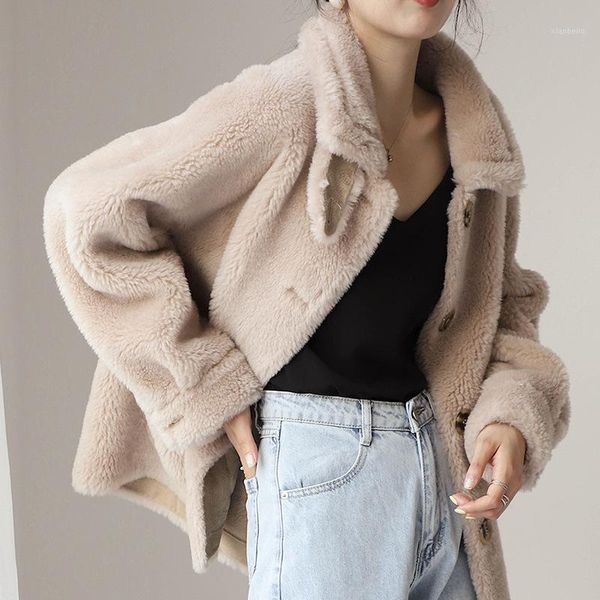 

winter wool coat for women warm with belt woolen jacket cashmere coats european fashion outerwear1, Black