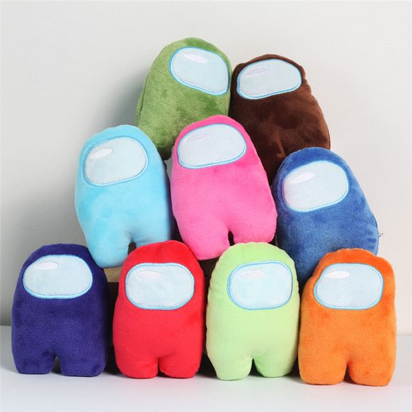 

2 sizes soft among us plush toy funny game plushie stuffed doll with sound kawaii birthday gift for kid