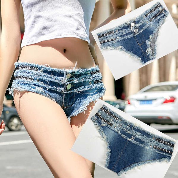 

shorts denim night club net red live women's pants beach fashion, White;black