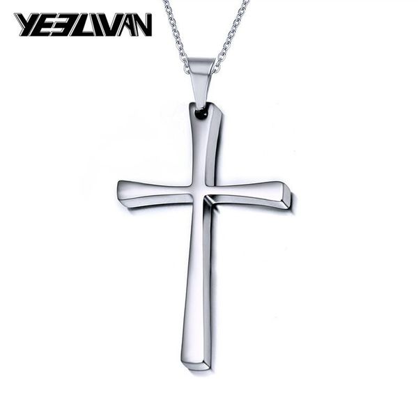 

vintage religion bible cross pendant necklace silver color stainless steel rotatable crucifix necklaces for christian jewelry