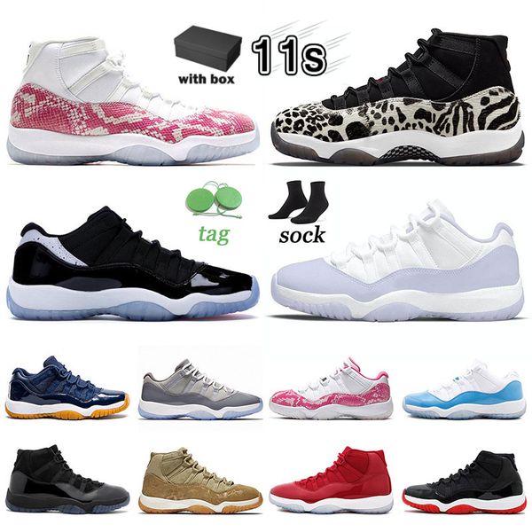 

mens womens jumpman basktball shoes jumpman11s 11 11s oudoor sport designer snakers low pure violt sneaker snakeskin green trainers with box