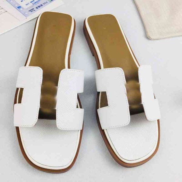 

paris sandals women beach slide classic flat slippers fashion designs orange scuffs shoes, Black