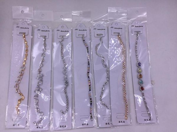 

zircon hipping 10 new bracelets styes pcs womens /lot, Black