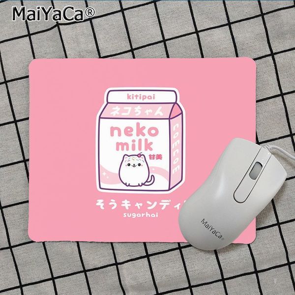 

4fds2awbabaite kawaii japanese strawberry milk mousepads computer lapanime mat selling wholesale gaming pad mouse