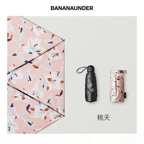 

light small umbrella folding women sun rain pocket flower uv protection windproof travel simple fashion hight quality u5b bbyhhj garden2010