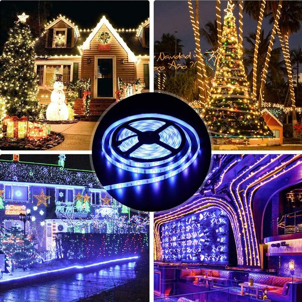 

32.8ft led strip lights, 5050 rgb led strip, color changing 44-key remote, waterproof led rope lights for home tv party diy decoration