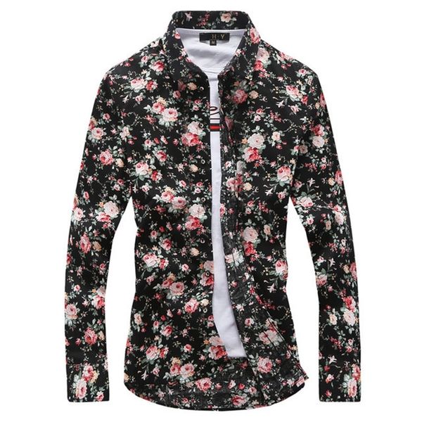 

fashion shirt men's long sleeve autumn day 201120, White;black