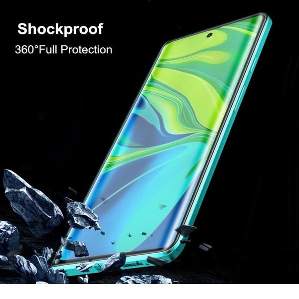 

360 metal magnetic phone case for redmi note 9 8 7 k20 k30 pro case for xiaomi 10 9t cc wmtqma