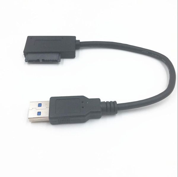 

2020 factory direct sales usb3.0/sata adapter cable usb3.0 easy drive cable sata7+6pin optical drive sale