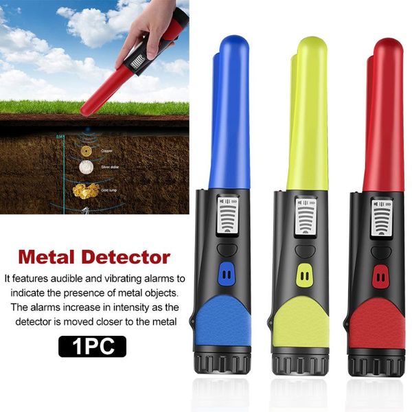 

metal detectors finder measuring tool treasure portable automatic tuning for coin gold handheld detector long range waterproof accessories