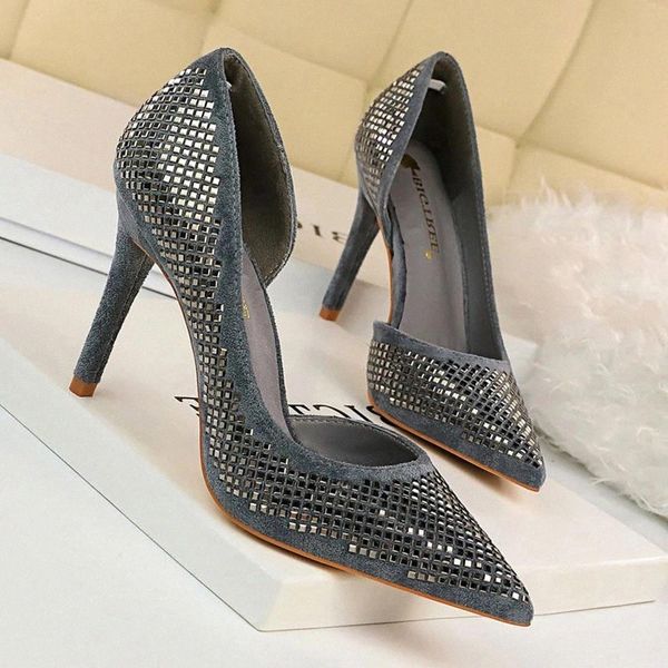 

2019 brand shoes woman high heels pumps high heels women shoes party wedding pumps thin heel #k328, Black
