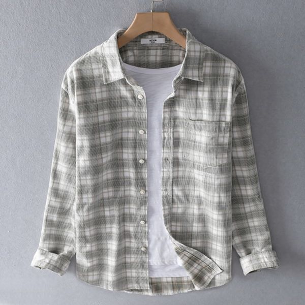 

100% cotton long sleeve spring plaid shirts men brand casual shirt for men fashion autumn shirt male overhemd camisa c1211, White;black