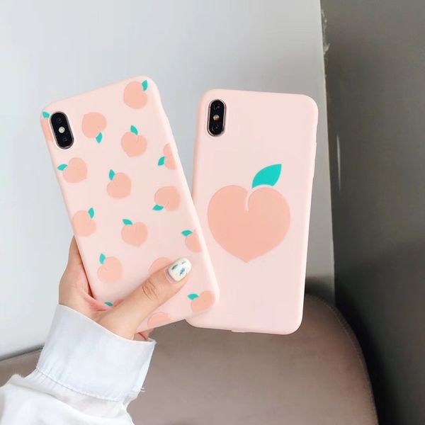 

suitable for 11 max mobile phone case frh peach blu ray 8 7plus silicone anti drop 6s / xr female